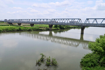 江戸川と江戸川橋梁