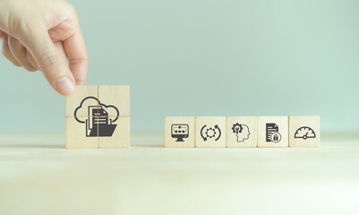 Document Management System (DMS). Accelerate digitalization. Used digital documents to search, store, archive and manage and to reduce paper. Solution for paperless office. Digital business process.