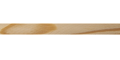 Wooden board isolated on white background.