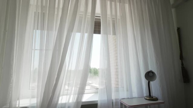 roller shutters for windows in the apartment on the sunny side. 