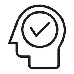 mind line icon