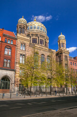 Fototapeta na wymiar New Synagogue Berlin