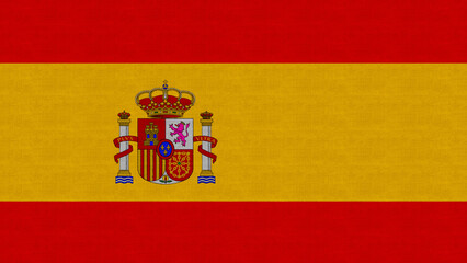 Spain cloth flag 4k