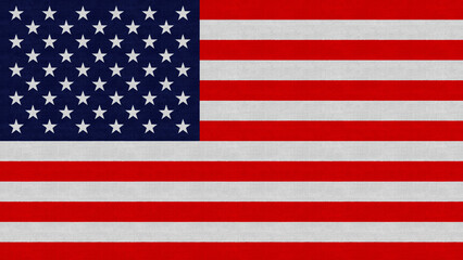 Fototapeta premium United States of America USA cloth flag 4k
