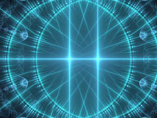 Imaginatory fractal abstract background Image