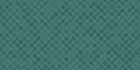 Abstract Dark Green Spotted Pixels Pattern - Geometric Mosaic Texture, Generative Art, Vector Background
