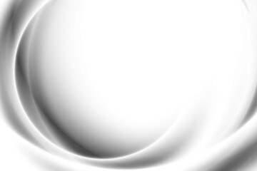 Abstract gradient background, white and gray color, modern light pattern. Vector illustration.	