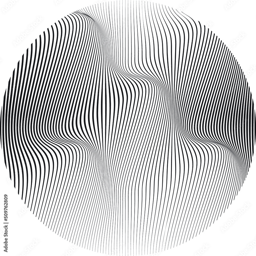 Poster abstract flow lines background . fluid wavy shape .striped linear pattern . music sound wave . vecto