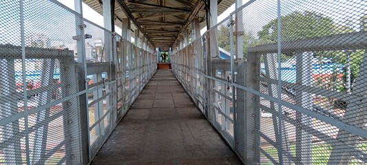 Obraz premium shelves in warehouse