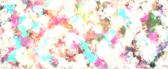 抽象的　水彩画　テクスチャ