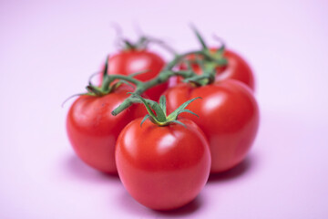 red tomatoes close up