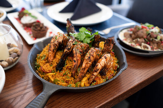 Traditional Arabic food | Arabic food backgrounds | Lebanese food  | ramadan food | Manakish | Middle East | Arab Delicious