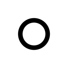 Asexual sign black vector icon