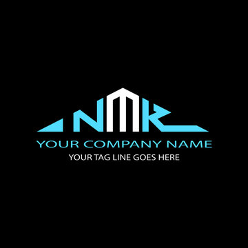 NMK letter logo creative design with vector graphic