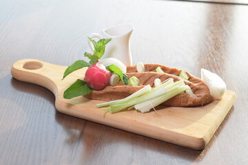 Traditional Arabic food | Arabic food backgrounds | Lebanese food  | ramadan food | Manakish | Middle East | Arab Delicious