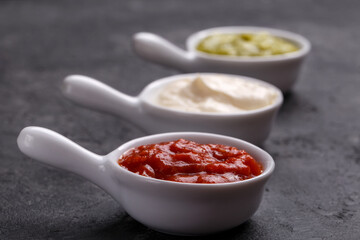 Mexican sauces for traditional dish