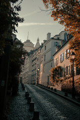 Sunrise at Rue Concort Montmartre Paris France
