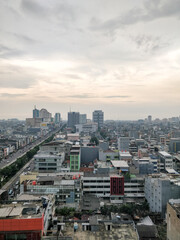 Fototapeta premium jakarta city landscape