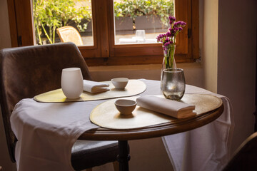 Restaurant, Garden, mise en Place, 