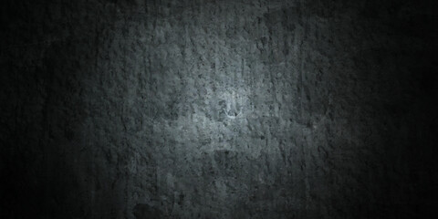 Black stone concrete texture backdrop background anthracite panorama. Panorama dark grey black slate background or texture.
