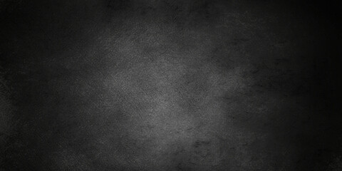 Dark black grunge textured concrete background. Panorama dark grey black slate background or texture. Vector black concrete texture. Stone wall background. - obrazy, fototapety, plakaty