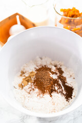 Pumpkin spice cupcake