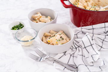 Chicken alfredo pasta