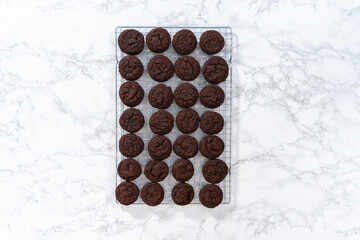 Peppermint White Chocolate Cookies