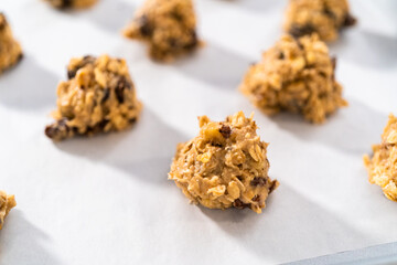 Soft Oatmeal Raisin Walnut Cookies