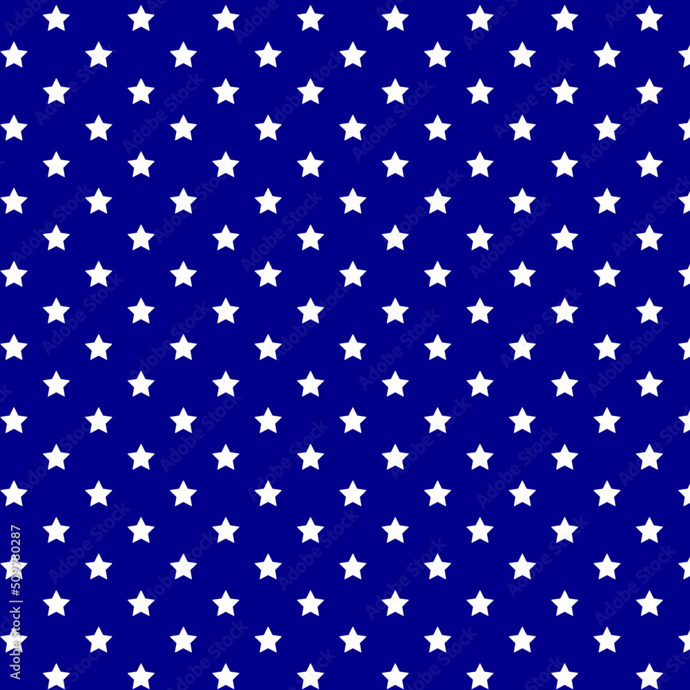 Aufkleber vector pattern seamless colourful abstract stars. premium geometric background design for 4th of jul