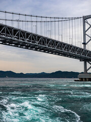【淡路島】観光船から見た渦潮