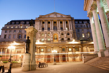 Obraz premium The Bank of England