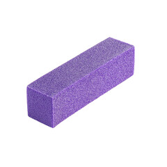 purple violet Professional Six-sided Guided Polishing Nail File Tool for Manicure and Pedicures