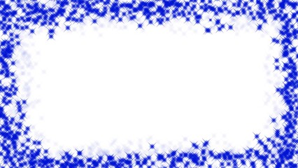 Beautiful blue border frame background of sparkle brush pattern. Available for text. Suitable for wallpaper, quotes, website, presentation, advertising, poster, backdrop, company, etc.
