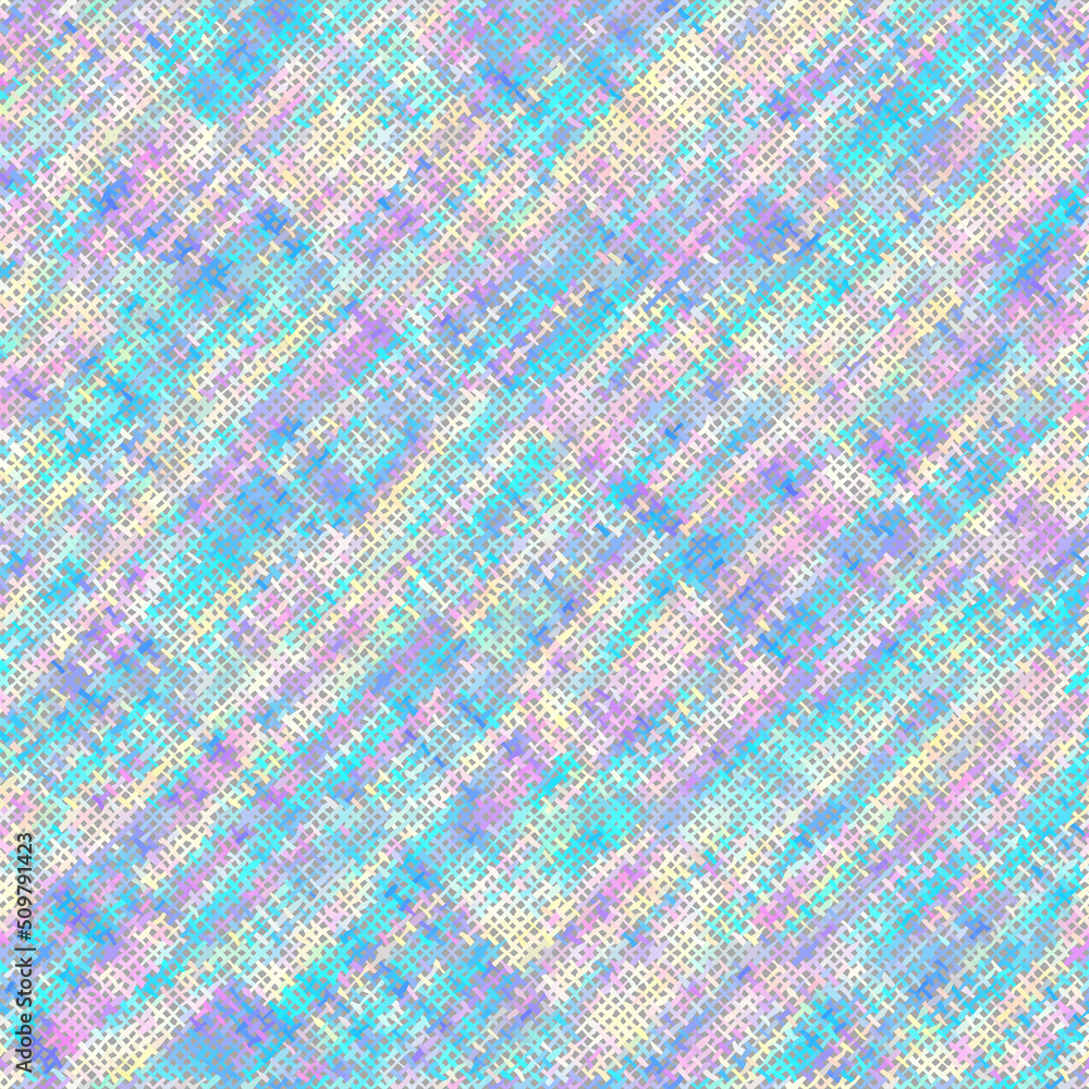 Poster Imitation of a texture of rough canvas. Seamless pattern.