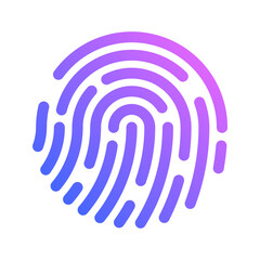 fingerprint access icon