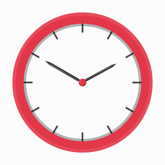 Vector illustration of watch or clock. Suitable for social media post, content design, poster, banner, or video editing needs