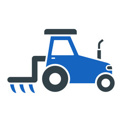 Plow Icon Design