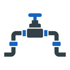Fototapeta premium Pipe Icon Design