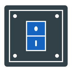 Electricity Switch Icon Design