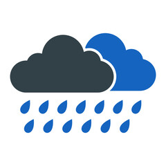 Heavy Rain Icon Design