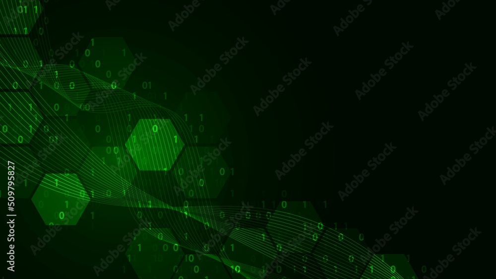Poster neon background frame. glow digital wave design. information security. texture of connection of line