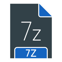 7Z File Format Icon Design