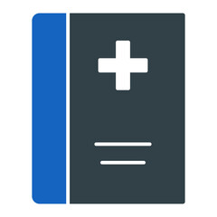 Medical Book Icon Design