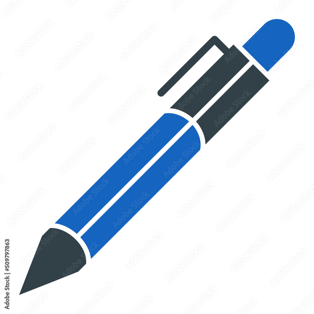 Canvas Prints Pen Icon Design