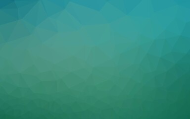 Light BLUE vector abstract mosaic background.