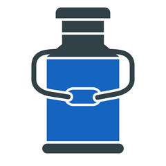 Milk can Icon Design