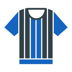 Referee Shirt Icon Design