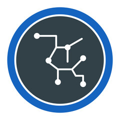 Train Route Icon Design