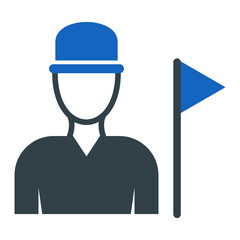 Tour Guide Icon Design